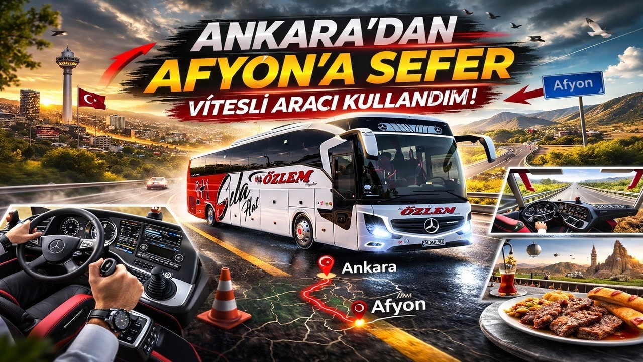 Manuel Vitesle Uzun Yol Cesaret İster! Ankara – Afyon | ETS2 1.58.V