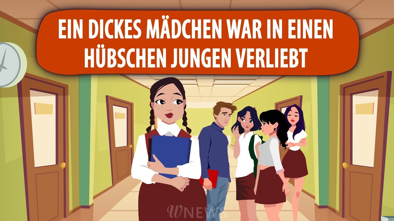 Ein Junge hat sie beleidigt,dann hat das Mädchen beschlossen abzunehmen und jetzt sieht sie toll aus