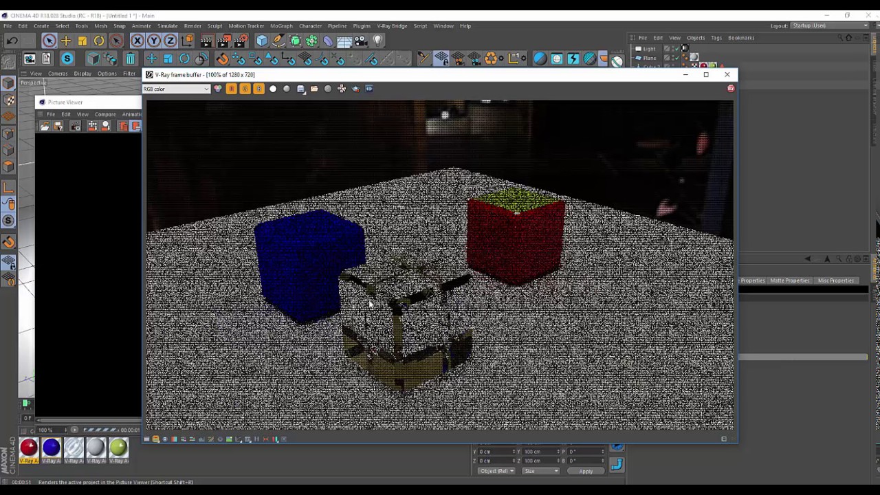 Vray4C4D 3.4 Multipass