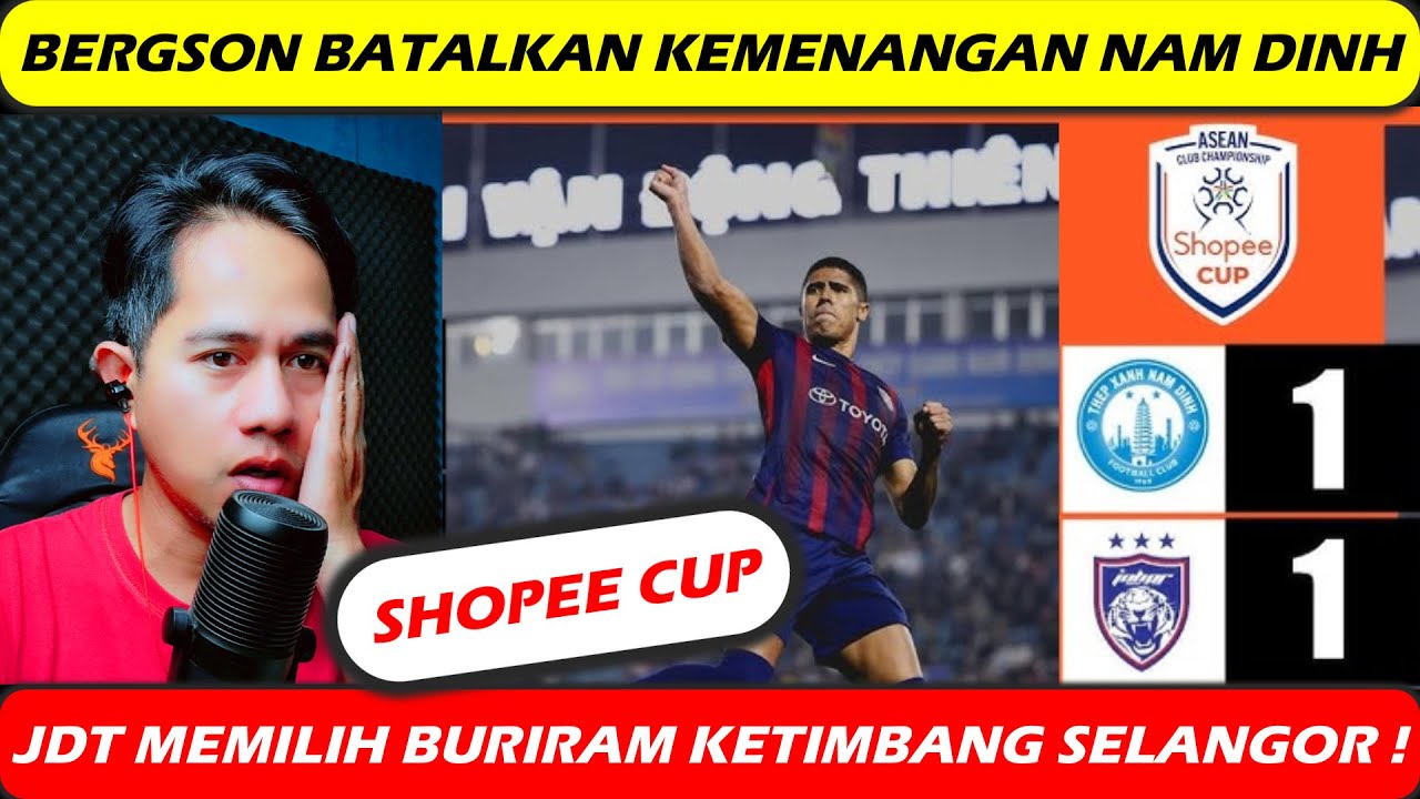 3 PENALTY  1 POINT || BERGSON KEMBALI MENCETAK GOAL ! BATALKAN KEMENANGAN NAM DINH FC