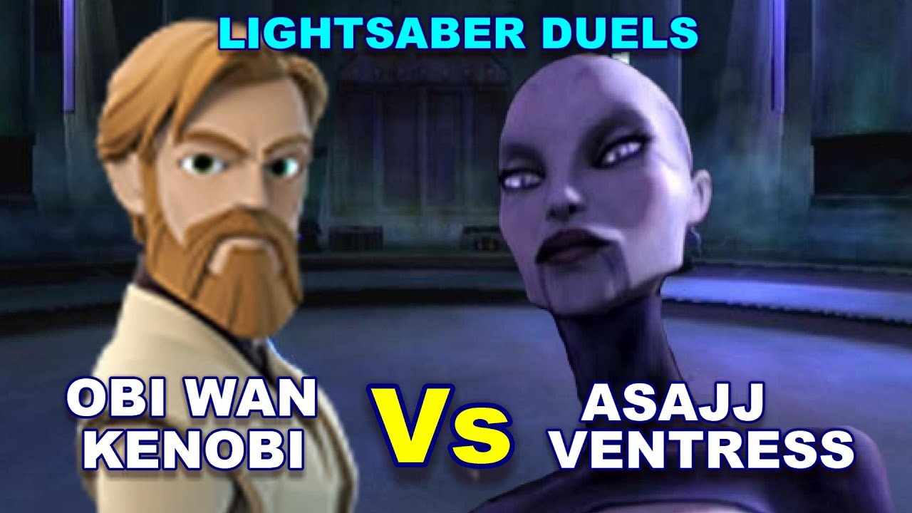 Lightsaber Duels - Obi Wan vs Asajj Ventress