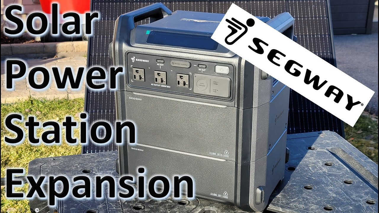 Обзор портативных солнечных генераторов Segway Cube 1000 и Cube 2000