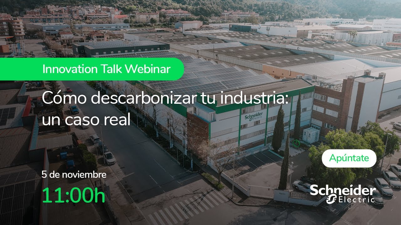 Innovation Talk Webinar | Cómo descarbonizar tu industria: un caso real