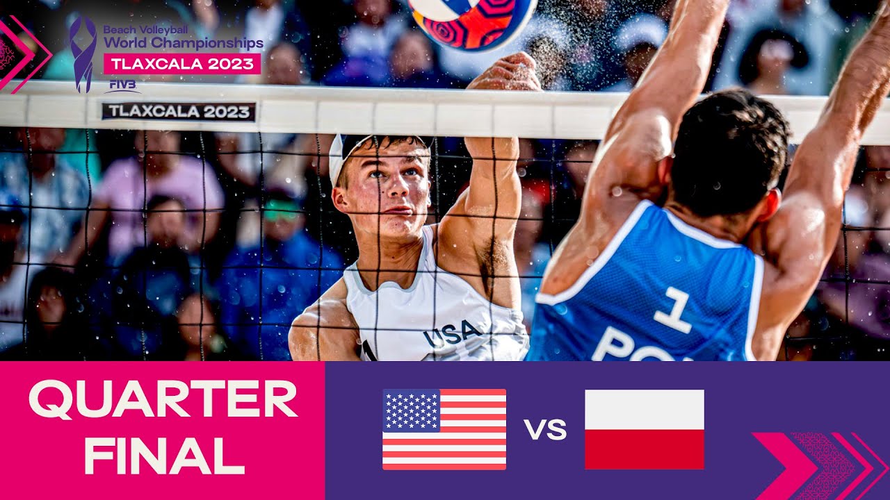 Partain/Benesh vs. Łosiak/Bryl - Quarter Final Highlights | Tlaxcala 2023 #mexbeachvolley