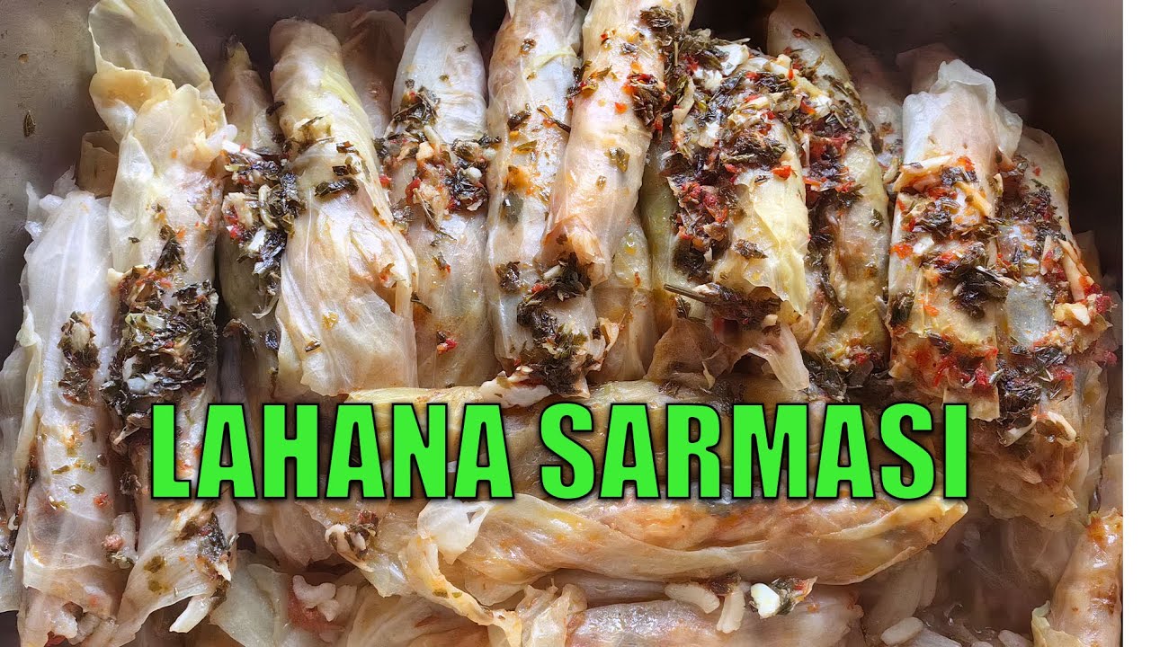 Lahana Sarması Turkish Stuffed Rice in Cabbage
