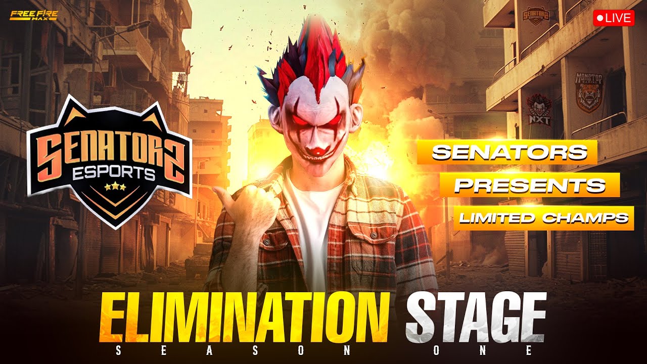 SENATORS VS  TKB   & RF VS PHANTHAM 🔴 LIMITED CHAMPS 🔴  DAY - 2 🔥🔴தமிழ் FREE FIRE LIVE🔴 #koarmy