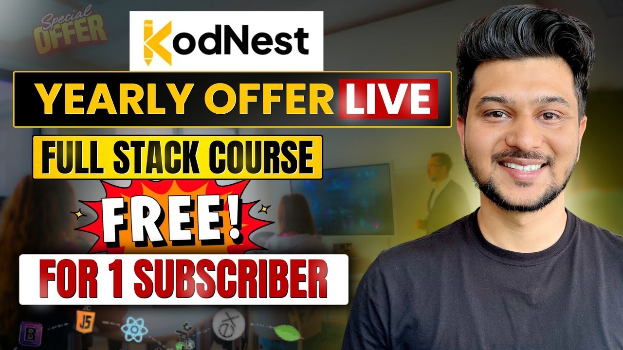  KodNest New Year Offer + Free Course Giveaway 🎁 | Java Full Stack Course #course 