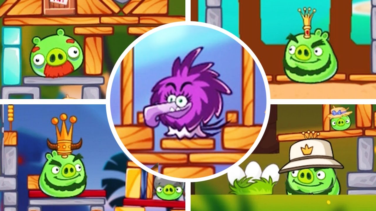 Angry Birds Reloaded - Intro + All Bosses - Gameplay Walkthrough Part 22 (iOS)