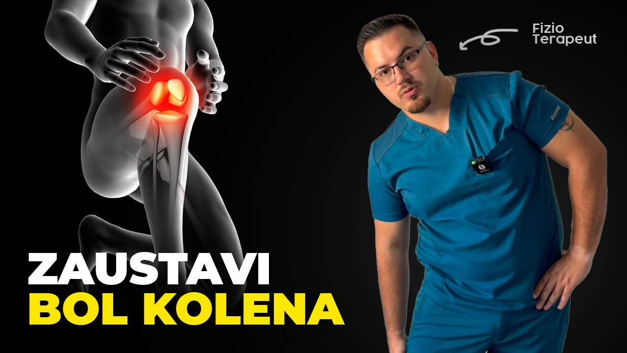 Resi bol u kolenima sada! 5 vezbi za jacanje kolena! 🫵🏼