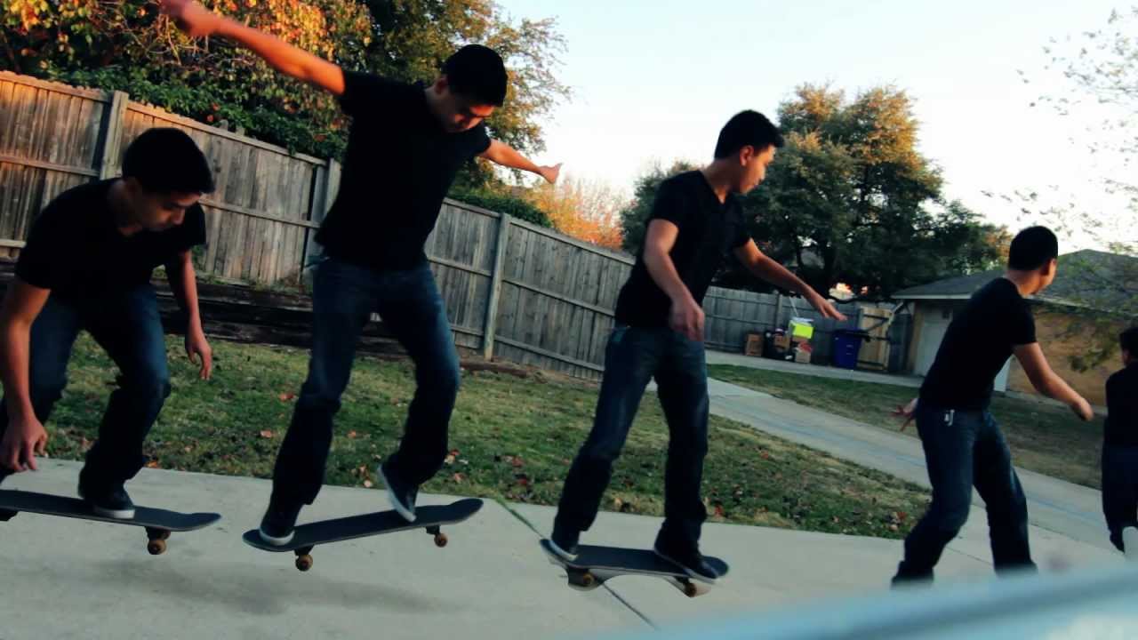 Sequence Effect Test - Skateboarding