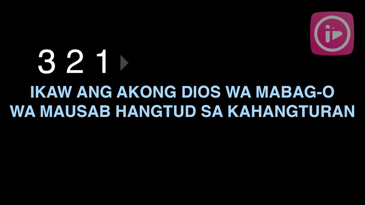 Ikaw ang dalangpanan (Karaoke) by Jerome Suson (Ikaw ug Ikaw lamang) Minus one - Backing Track