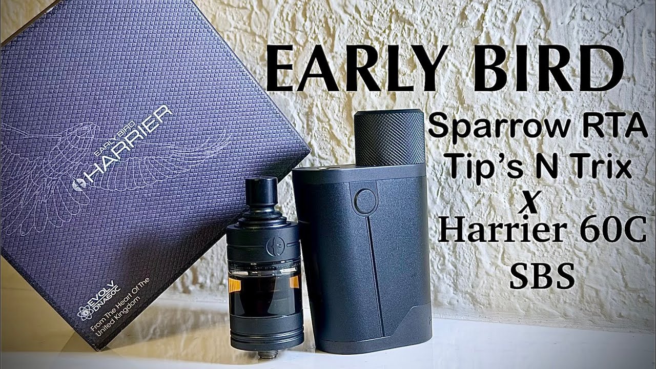 Первые впечатления от Early Bird Sparrow RTA Tips N Trix + Harrier 60C SBS 🕊️