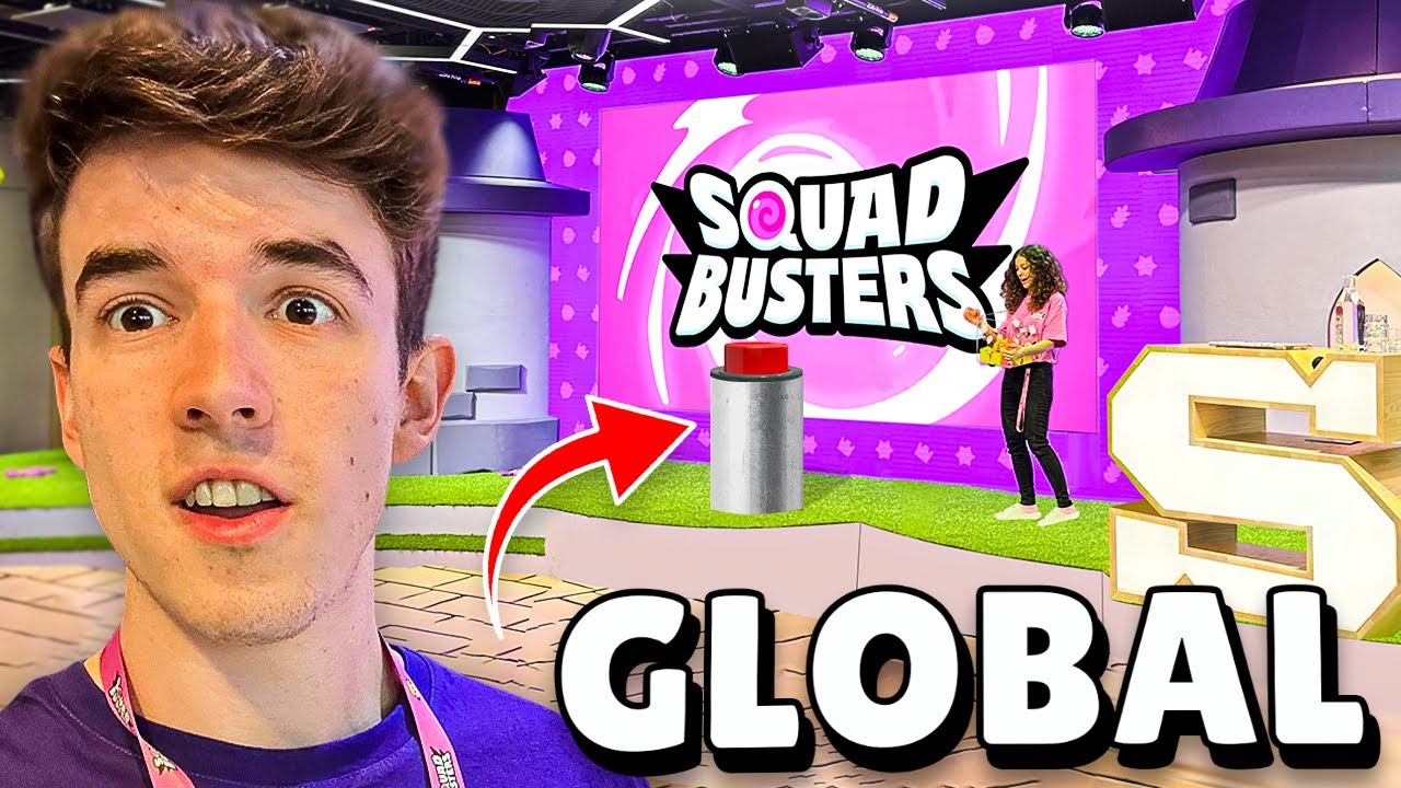 PULSO UN *BOTON* PARA SACAR SQUAD BUSTERS GLOBAL en LAS OFICINAS de SUPERCELL