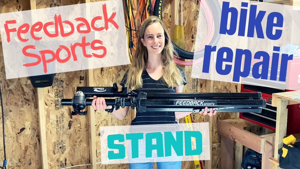 Gear Review: Feedback Sports Bike Repair Stand | Sprocket Girl Women's Mountain Biking