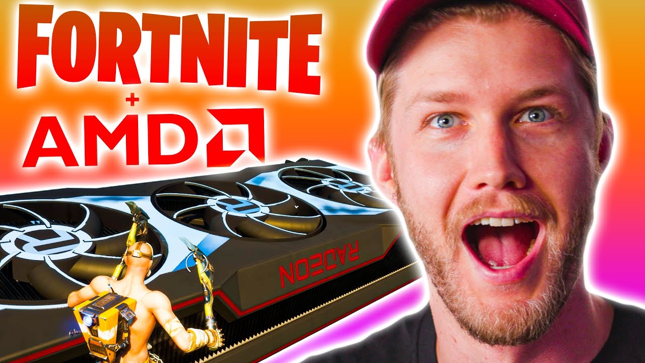 Checking out the AMD RX 6000 videocards in Fortnite????