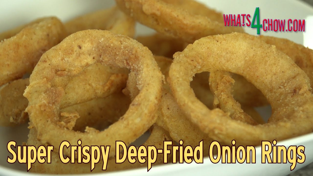 Super-Crispy Deep-Fried Onion Rings. How to Make Perfect Fried Onion Rings!!!