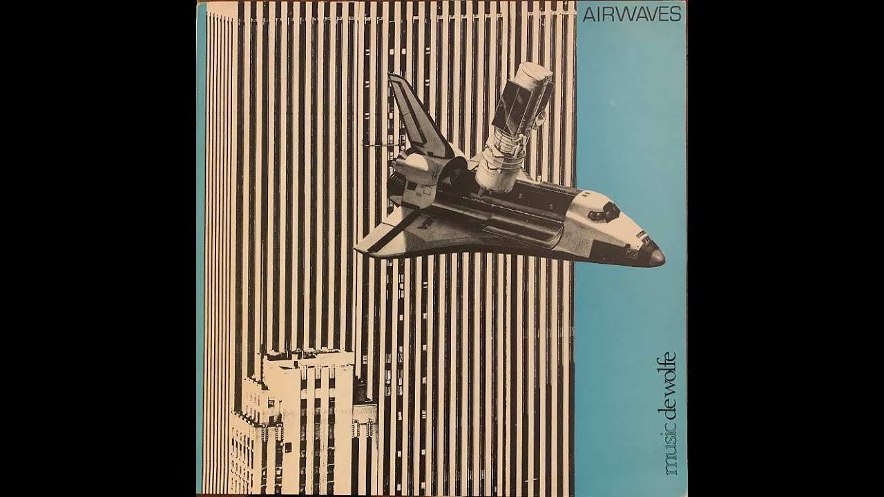 Alan Parker - Airwaves - vinyl lp album 1981 - Music De Wolfe - DWS/LP 3459