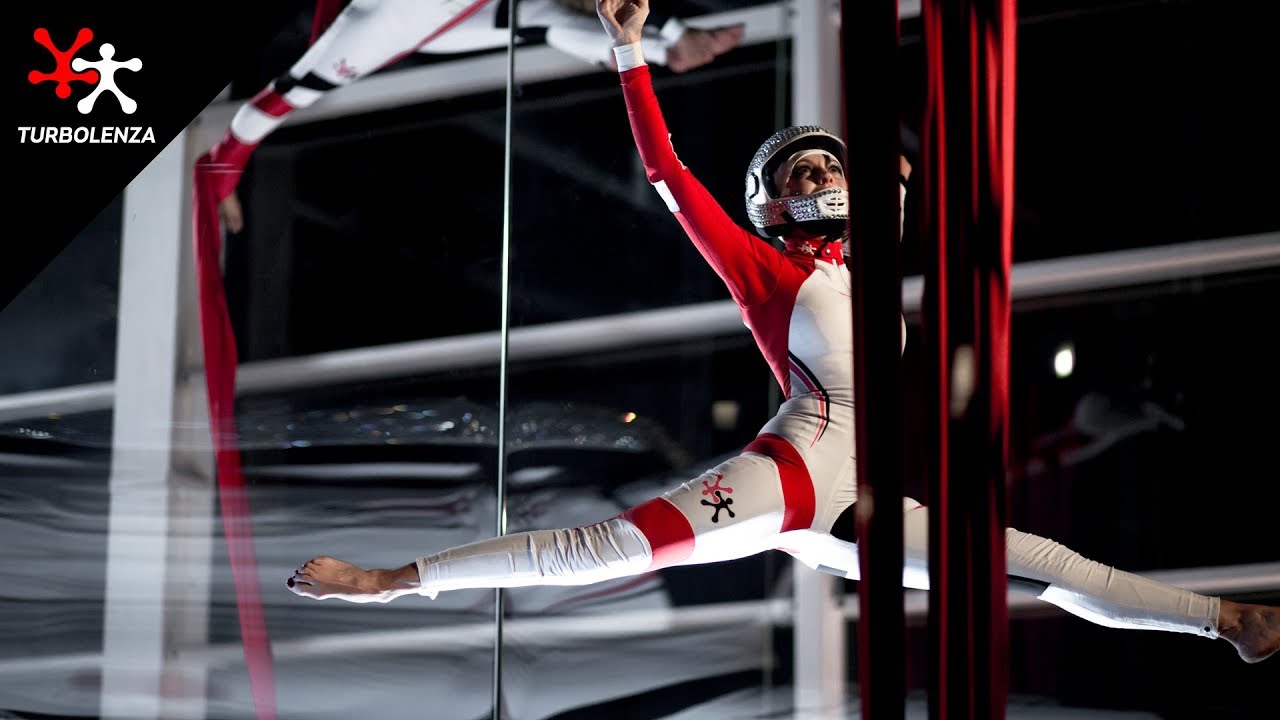 Flying Dancers - Indoor Skydiving & Aerial Silk (ft. Roberta Mancino)