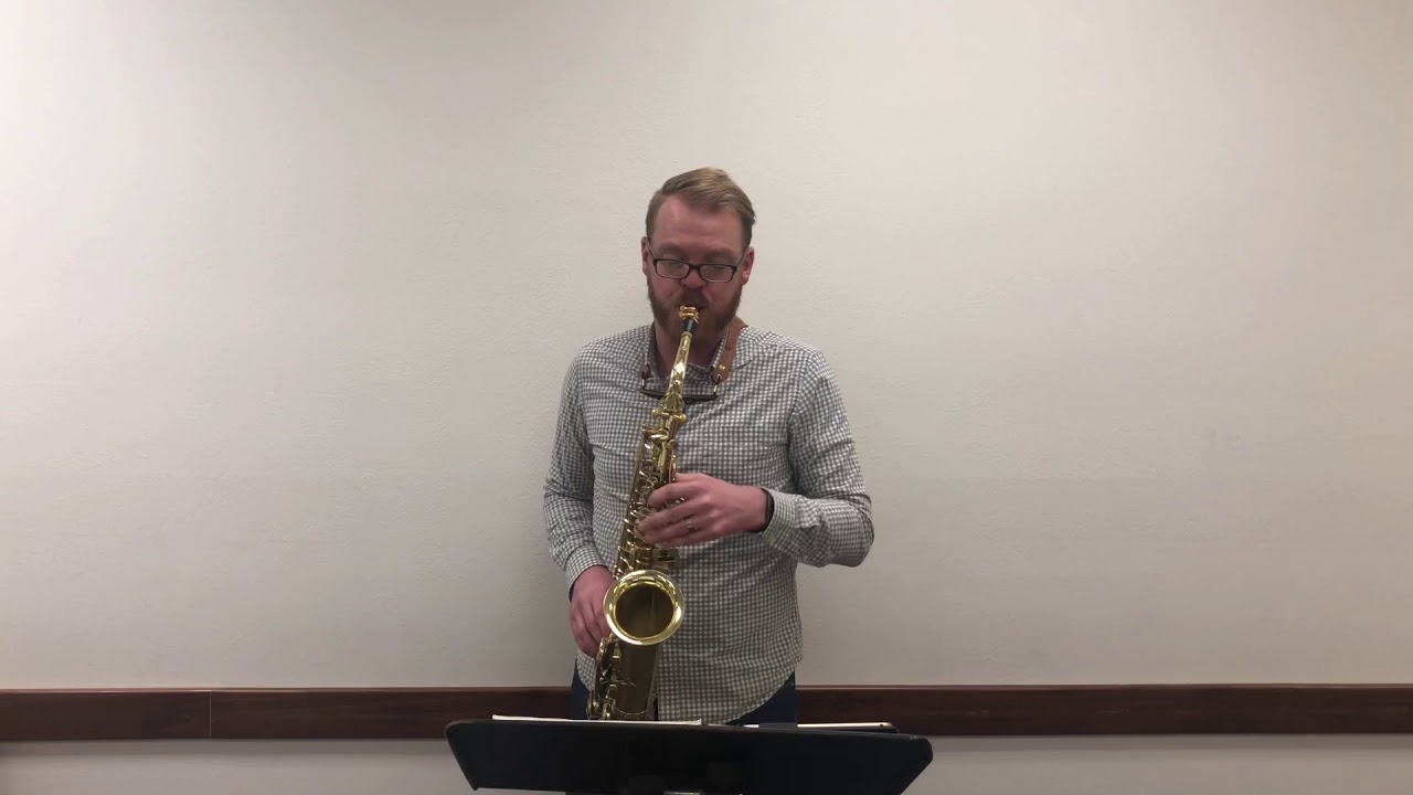 Ferling Etude No. 30 || James Barger, Saxophone