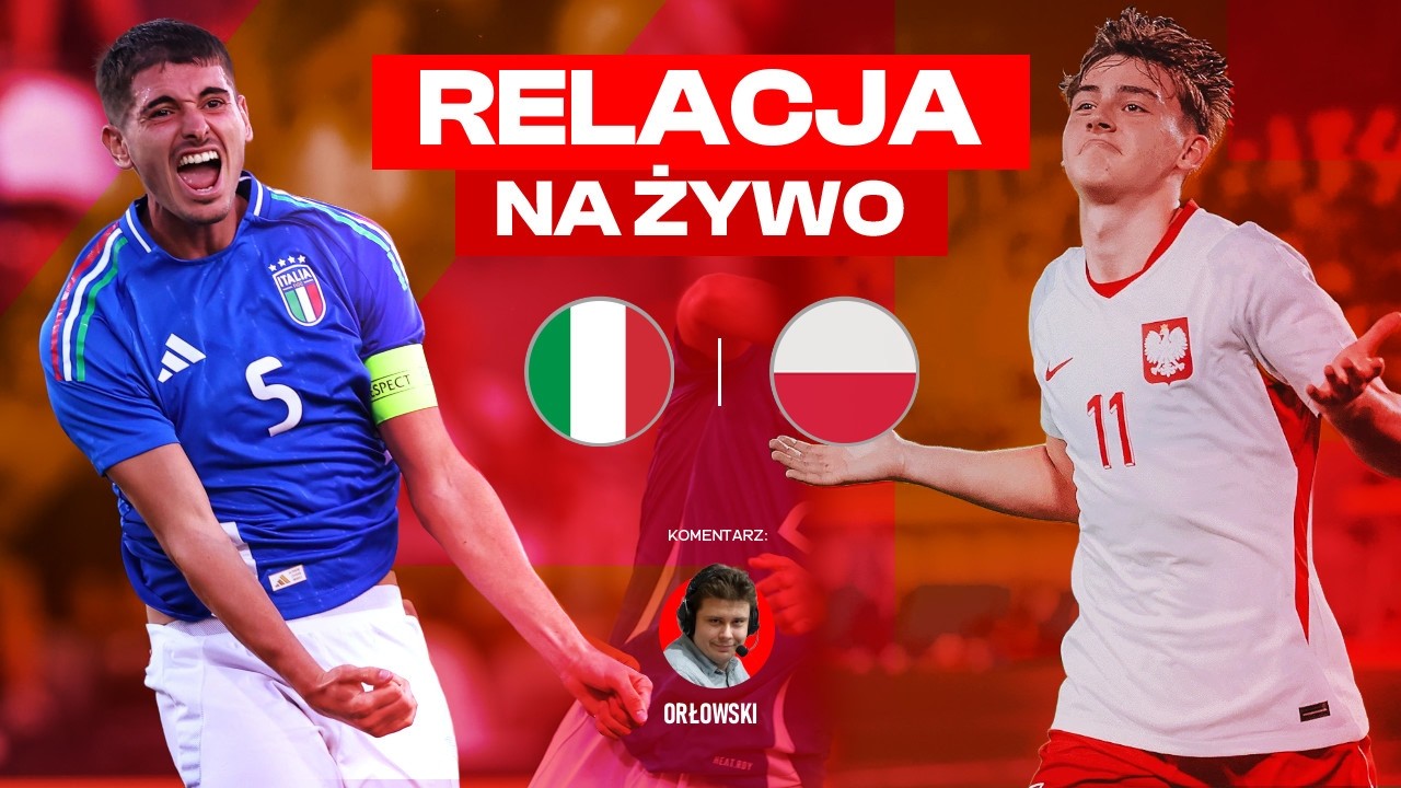 WŁOCHY U-21 - POLSKA U-21 | MECZ NA ŻYWO | Eliminacje Euro U-21 | RELACJA AUDIO Z MECZU