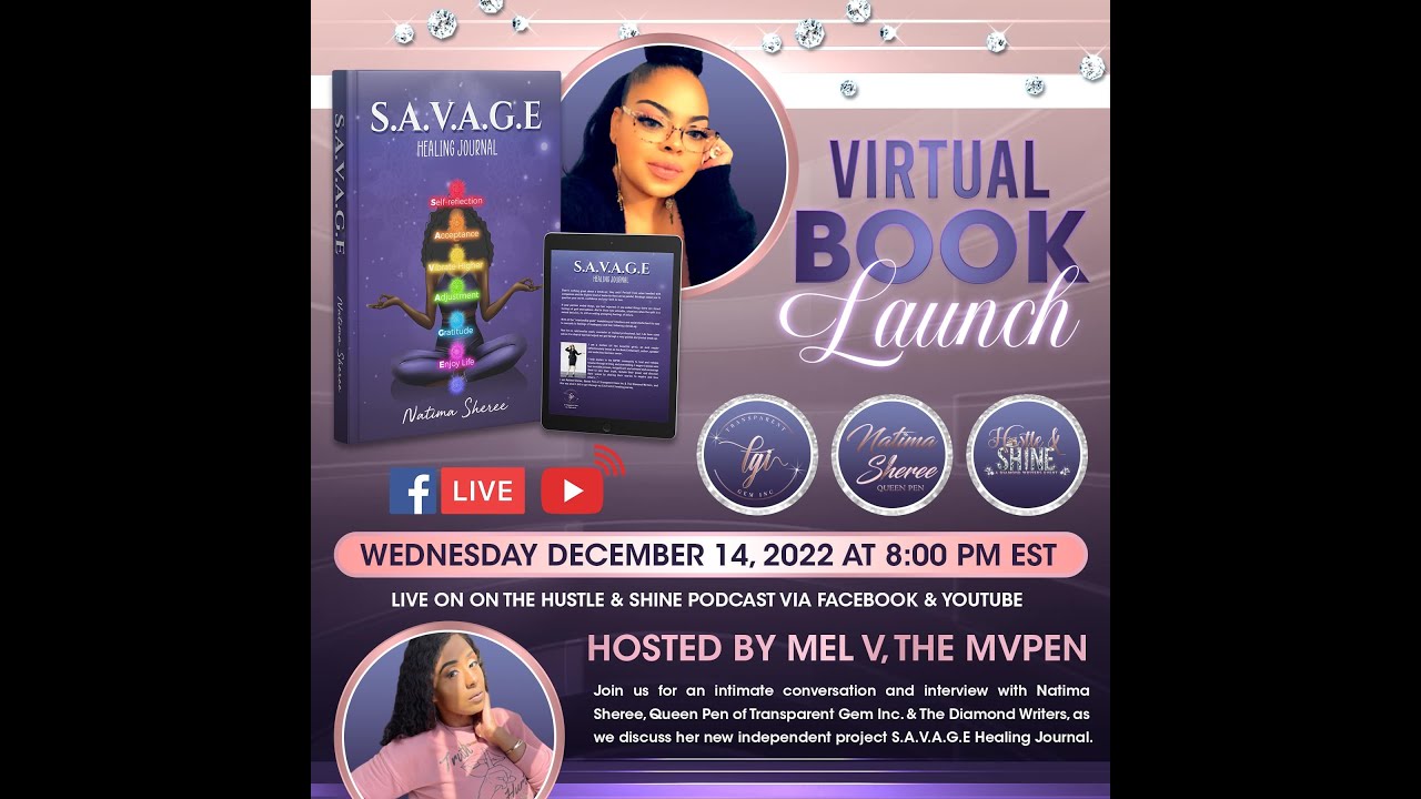 S.A.V.A.G.E Healing Journal Book Release
