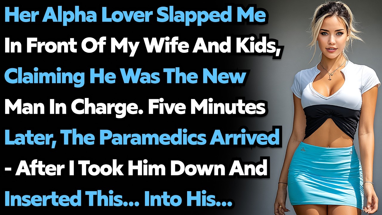 Wife’s Alpha Lover Spat In My Face, “I’m In Charge Now.” I Made One Call—Three Big Men Came &…