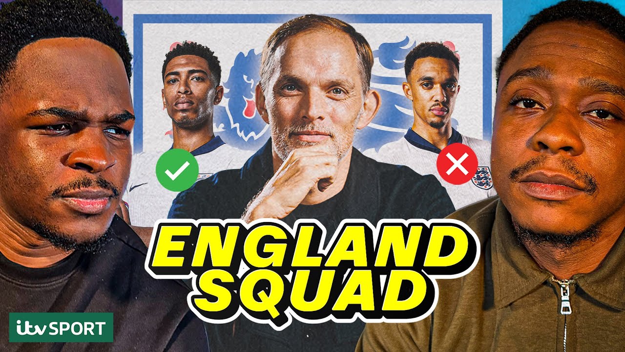 Who Makes Thomas Tuchel&rsquo;s 26-Man England Squad for World Cup 2026? | ITV Sport