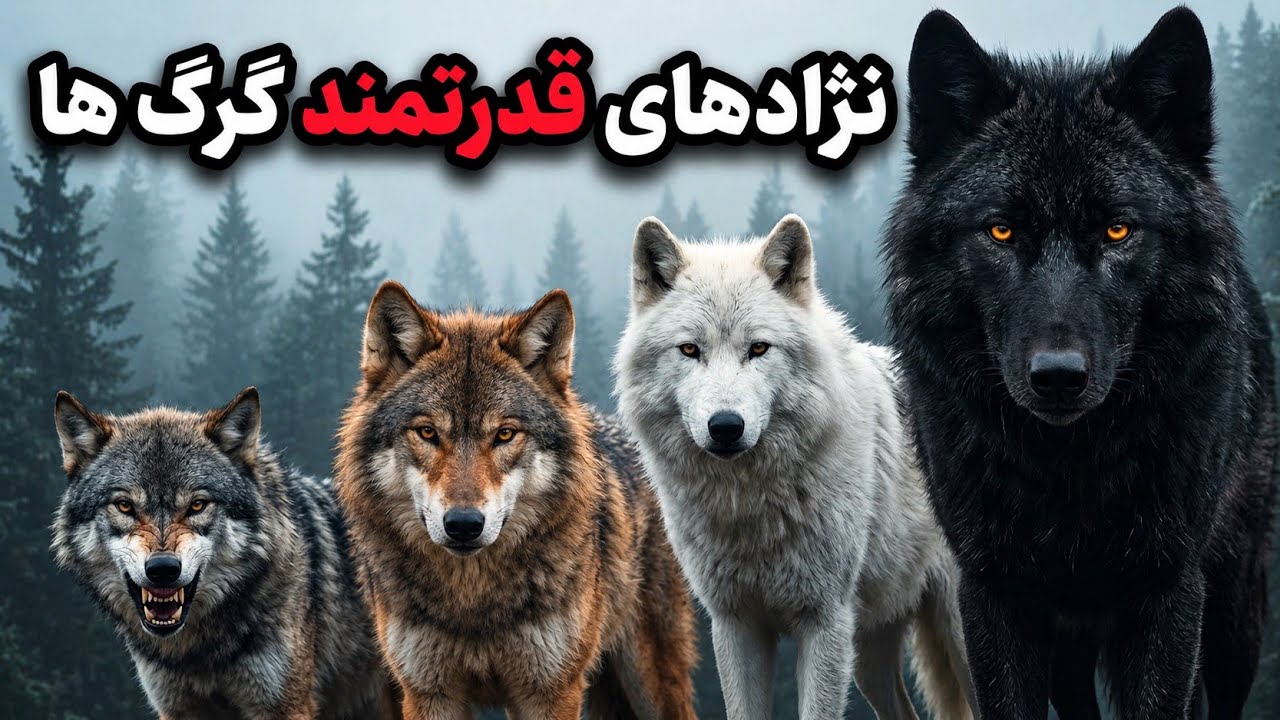داستان واقعی قدرتمندترین گرگ‌های جهان | ۱۰ گرگ افسانه‌ای زمین
