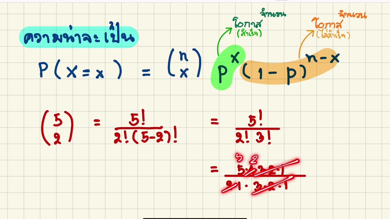 การแจกแจงทวินาม EP.1_ความน่าจะเป็น