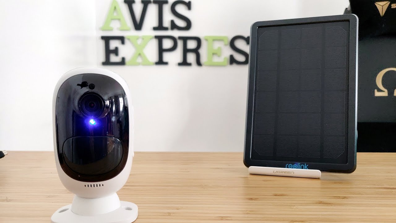 Réolink Argus 2 : Test d'une caméra de surveillance extérieur avec panneau solaire inclus