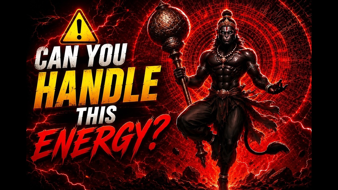 ⚠️ CAN YOU HANDLE THIS ENERGY? | Hanuman Tandav Trance