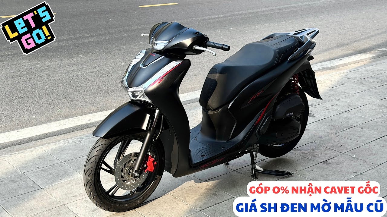 Giá Honda SH 2023 Đen Nhám Mẫu Cũ Cực HOT & Ưu Đãi Trả Góp 0% Lãi Suất 02/26 | Tuấn Hồng Đức 6