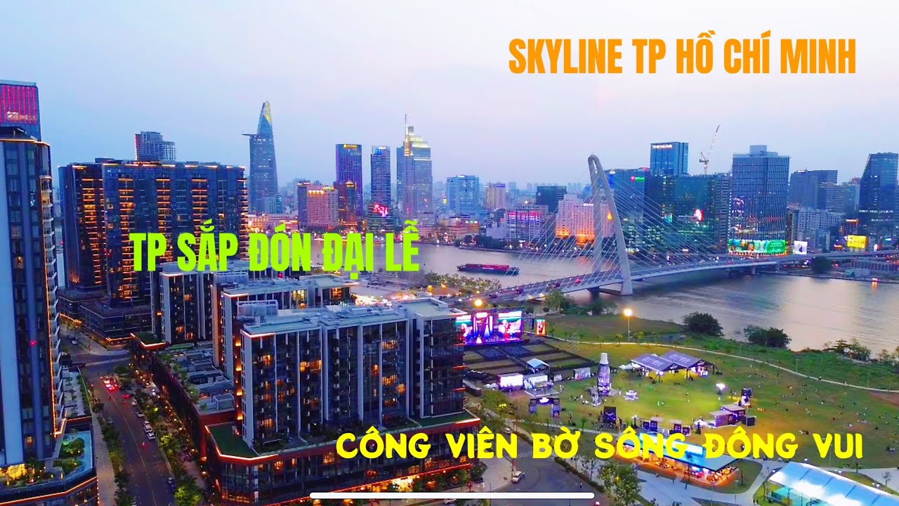 TP HỒ CHÍ MINH SKYLINE, CHUẨN BỊ ĐÓN ĐẠI LỄ