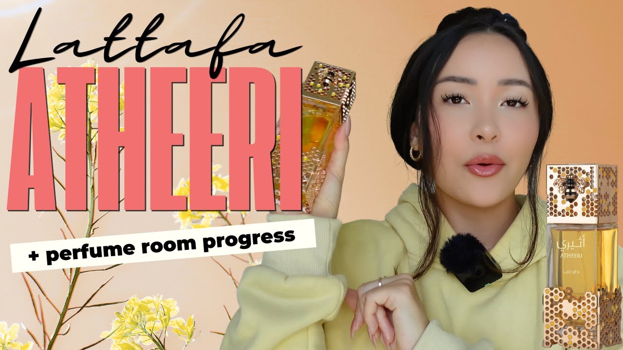 🐝 Atheeri by Lattafa Review + Updated Perfume Room Mini Tour | Affordable Luxury Fragrance
