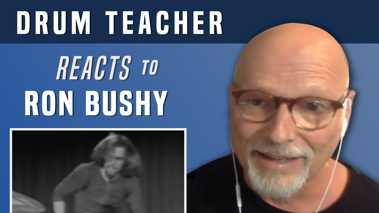 Drum Teacher Reacts to Ron Bushy - Drum Solo
