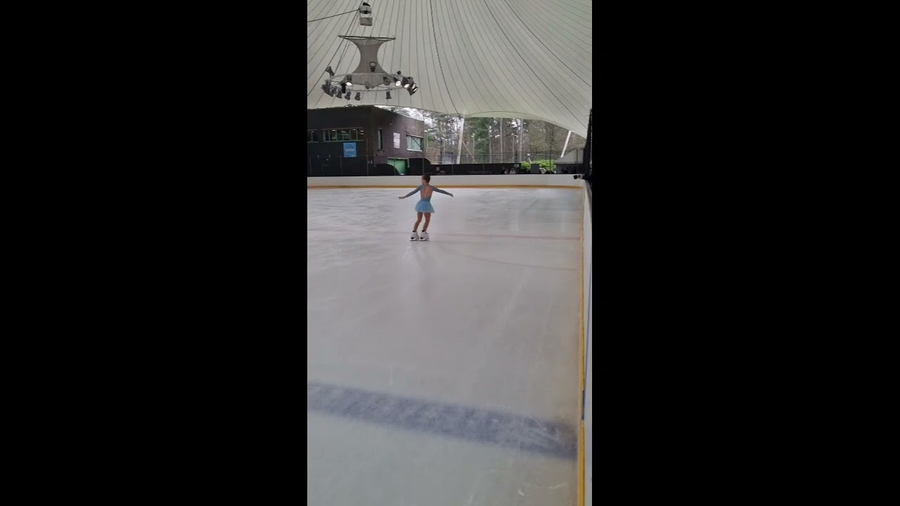 Ilani Hrebak pre-competition Herentals on mach 17, 2024. Belgium