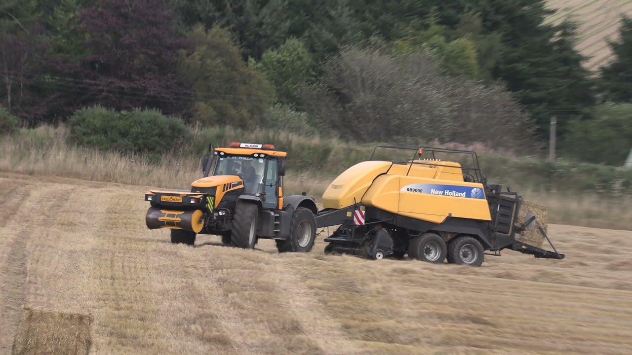 2 JCB Fastrac,1Massey and 3 balers