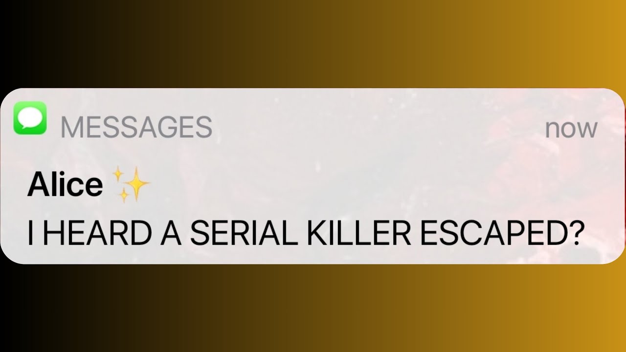 A SERIAL KILLER IS CHASING ME!!😰😰 | Scary Text stories ~ Texterbuddy