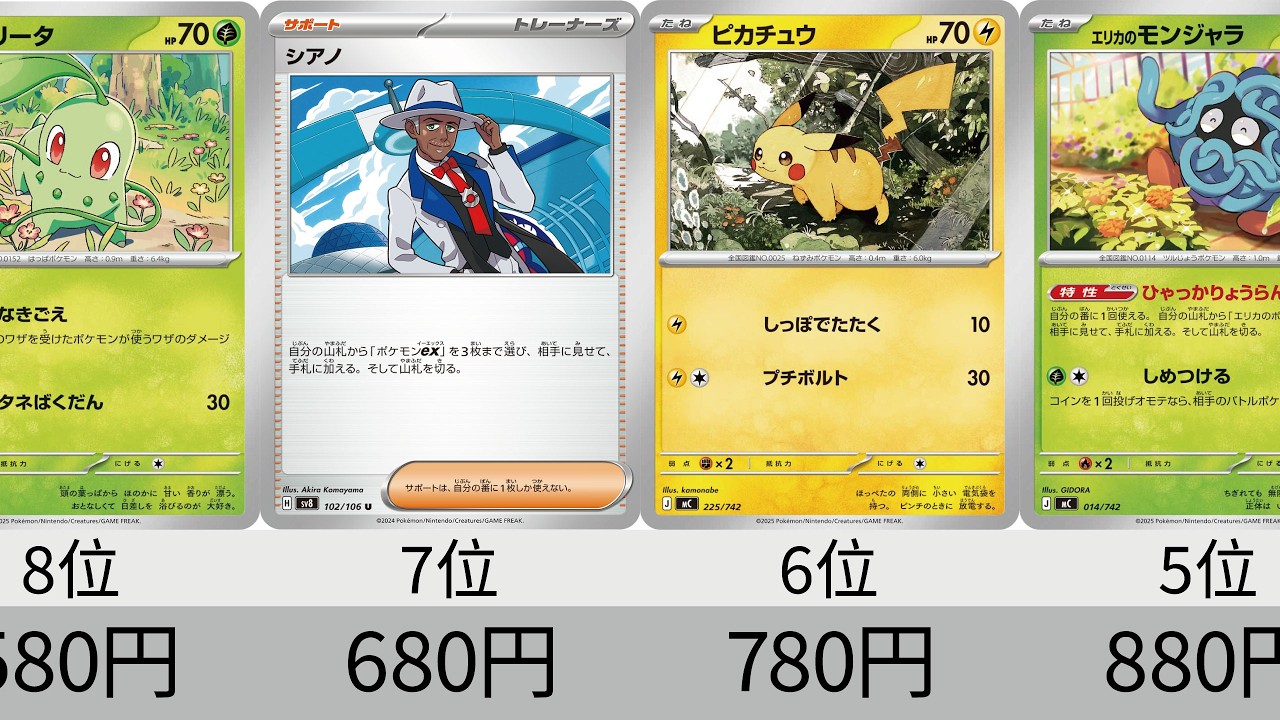 【ポケカ】ヨノワールさらに高騰！高額ノーマル最新販売価格ランキング 26年3月【Pokemon TCG】Non-rare high-priced card ranking.