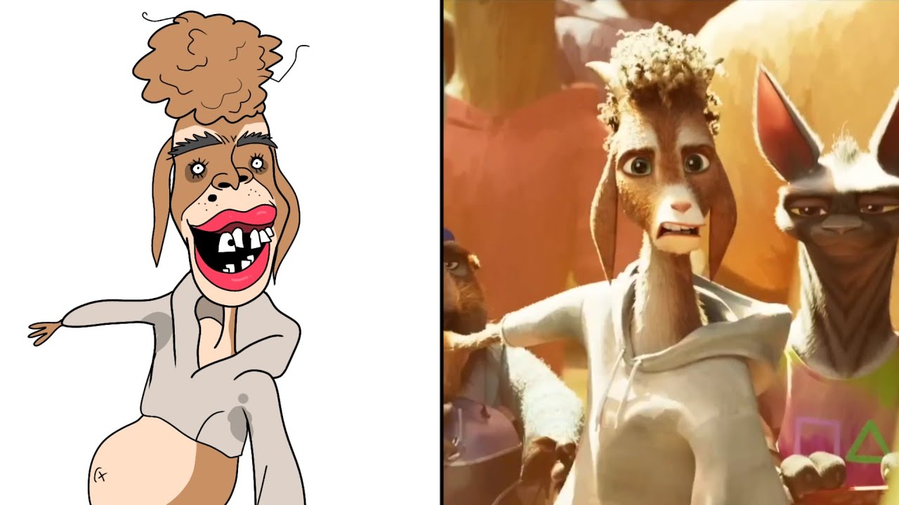 Goat Movie Funny Drawing Meme