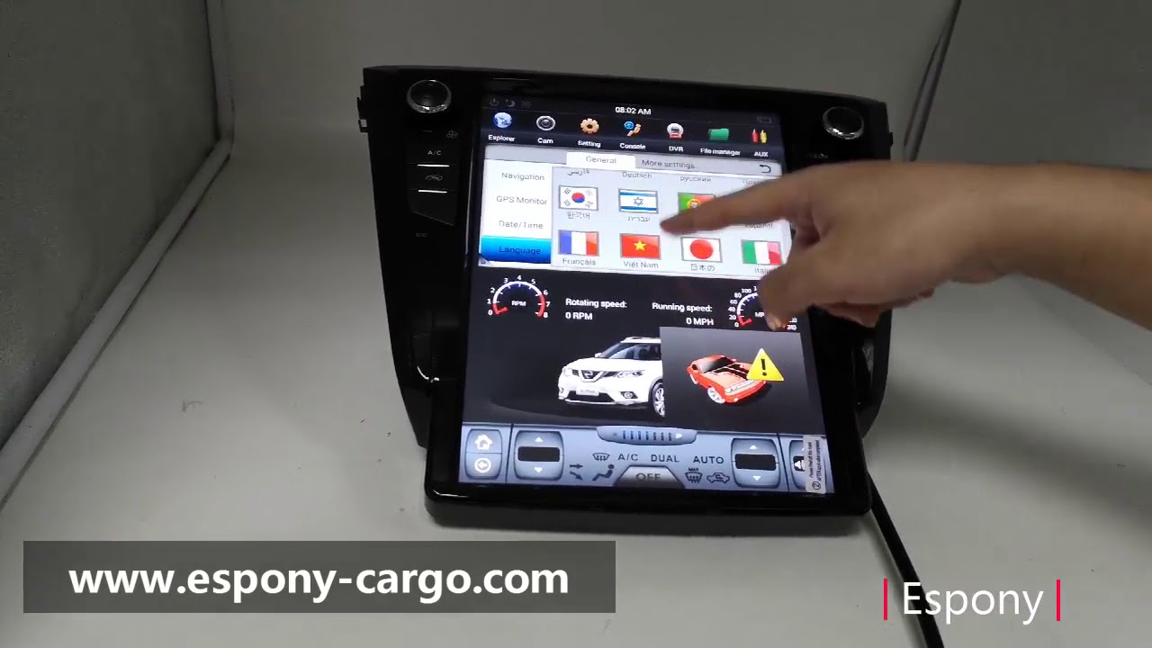 GPS Navigation for Nissan Qashqai 2014 2016 X TRAIL