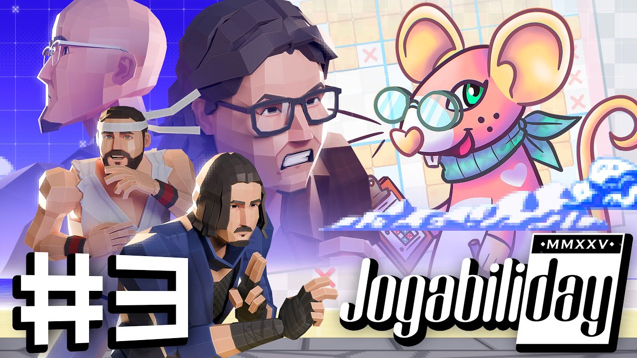 Jogabiliday 2025 | Parte 3 | Squeakross, Mega Drive e Thinky Dailies