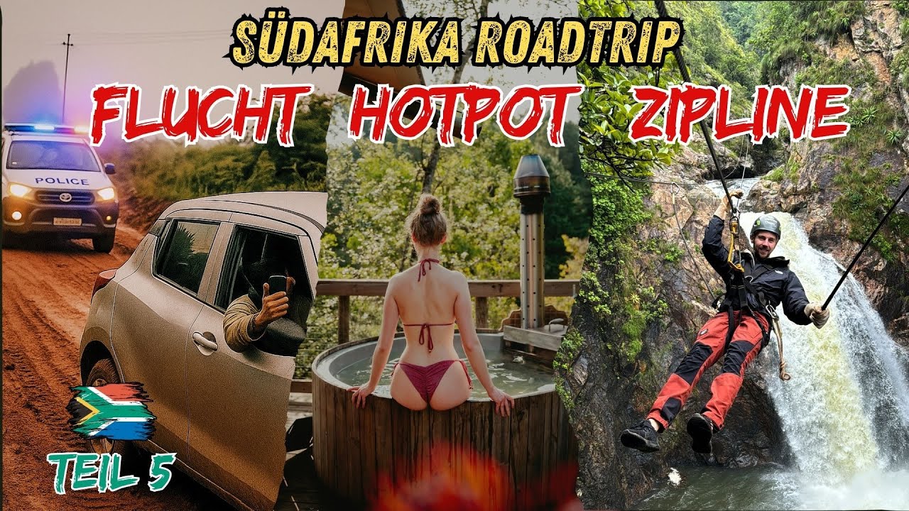 Flucht vor Polizei auf schlammigen Wegen! S&uuml;dafrika Abenteuer Roadtrip   ⁨@journaway  - Teil 5