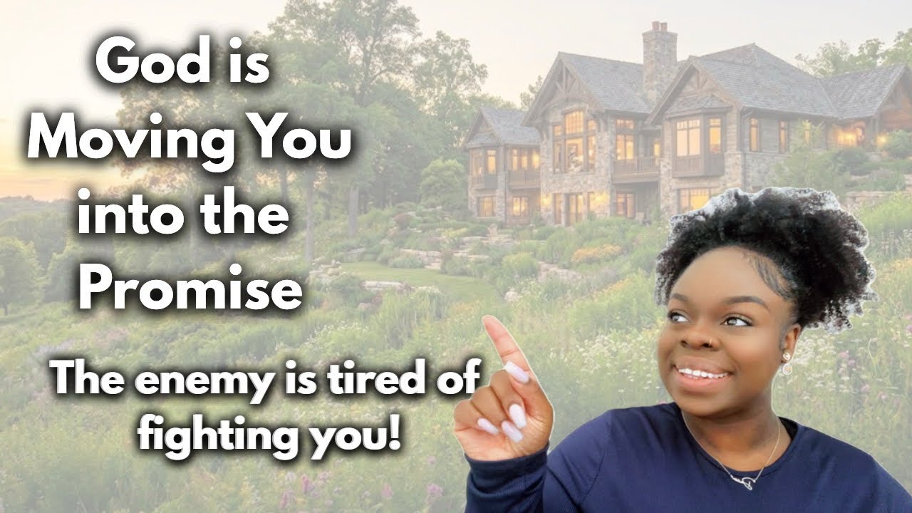 Your Enemies Have Run Out of Options | God is Moving You into the Promise #propheticword 