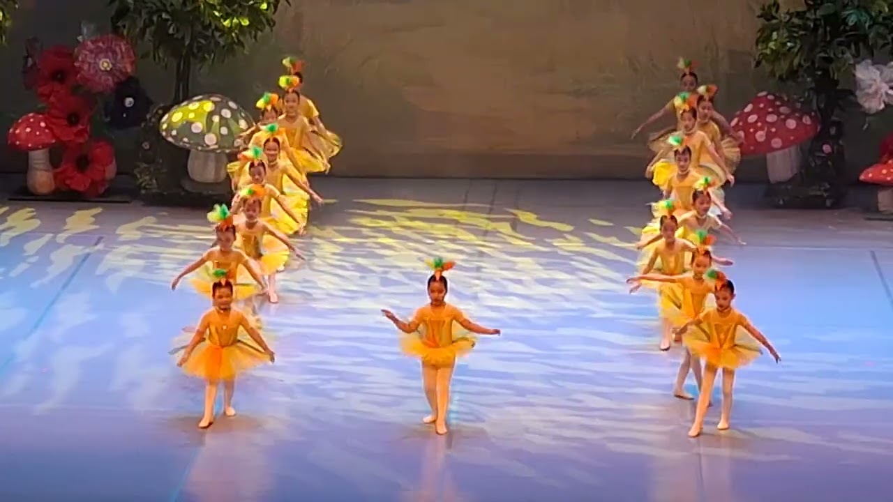 Shine performing with friends, on Snow White and Sweetland in Ballet by Marlupi