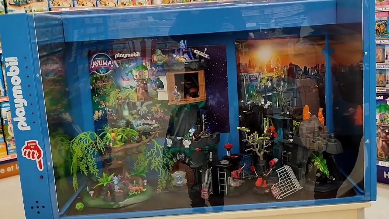 Pr&eacute;sentation exposition Playmobil a PicWicToys (Ayuma, Novelmore, DinoRise)