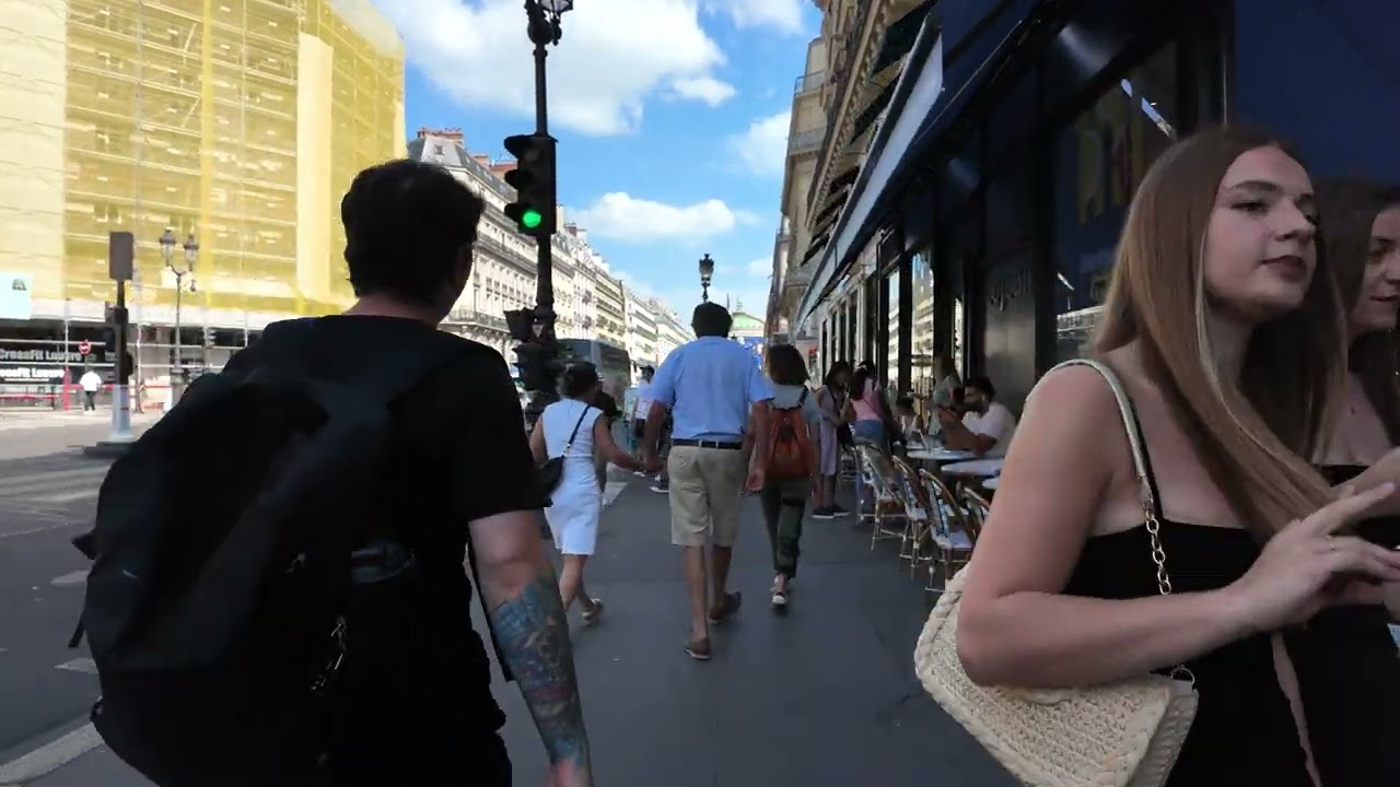 Paris Park Walk🔥 🇫🇷 🇫🇷 Walking Through Paris
