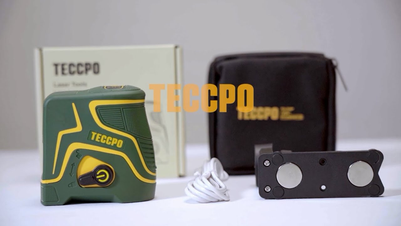 POPOMAN Laser Level Rechargeable, Green line laser -  MTM310B