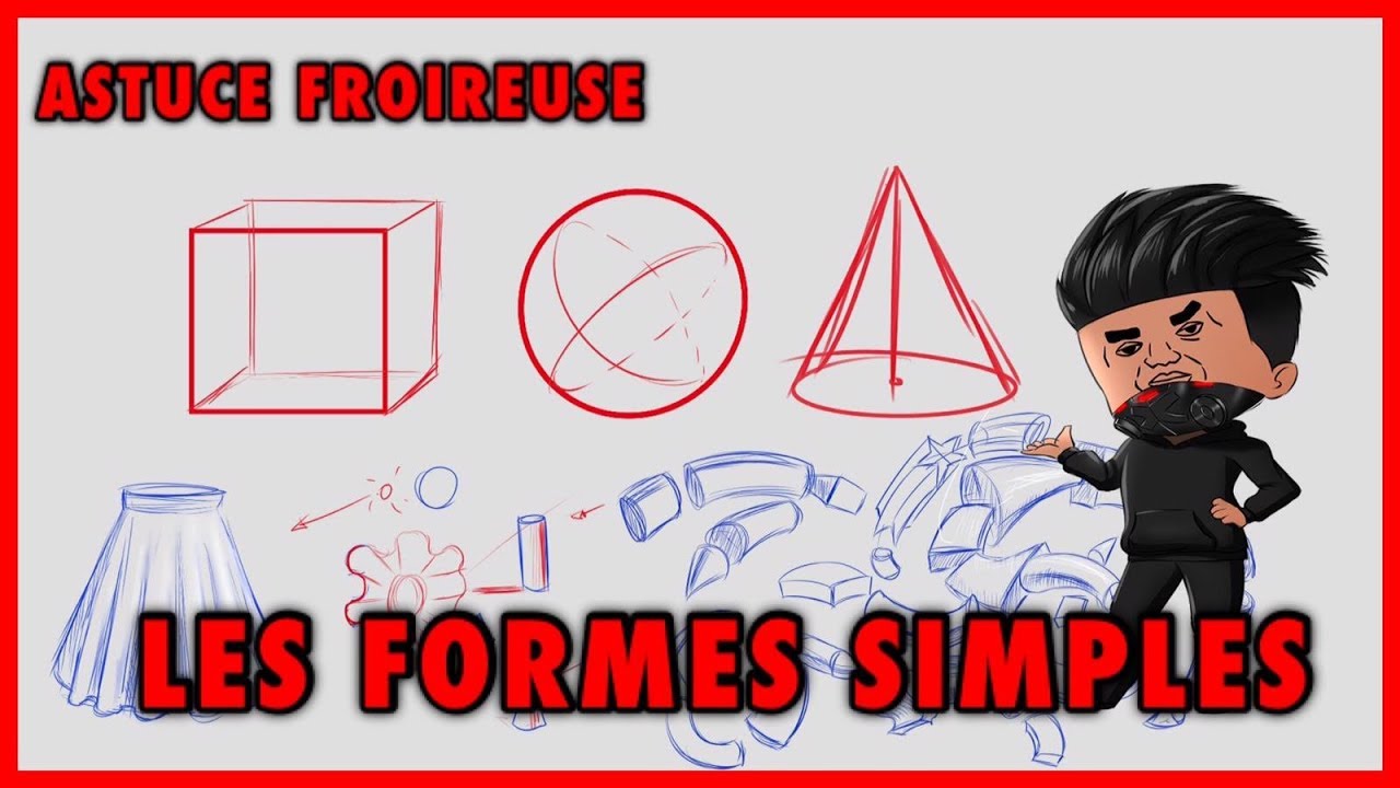 LES FORMES SIMPLES et dessinons tout avec