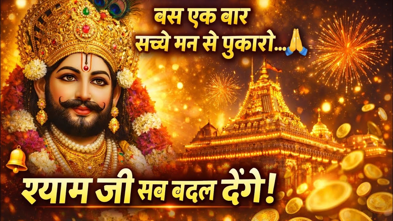 मेहनत मेरी, कृपा भी तेरी 🙏 | खाटू श्याम सफलता भजन | हर काम में तरक्की मिले